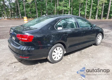 2015 Volkswagen Jetta 2.0L S из США, поврежденный, VIN 3VW2K7AJ1FM293445